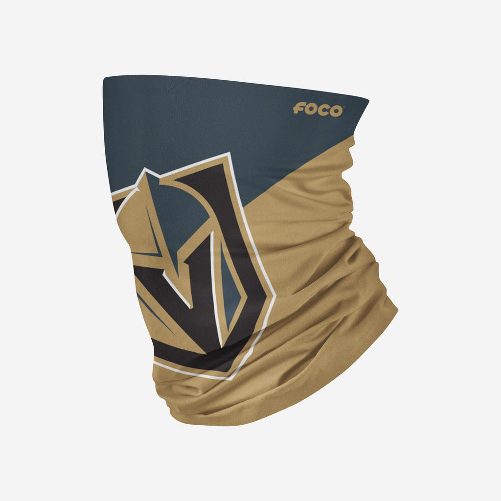 Vegas Golden Knights Big Logo Gaiter Scarf FOCO Adult - FOCO.com