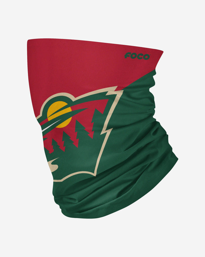 Minnesota Wild Big Logo Gaiter Scarf FOCO Adult - FOCO.com