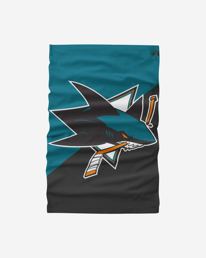 San Jose Sharks Big Logo Gaiter Scarf FOCO - FOCO.com