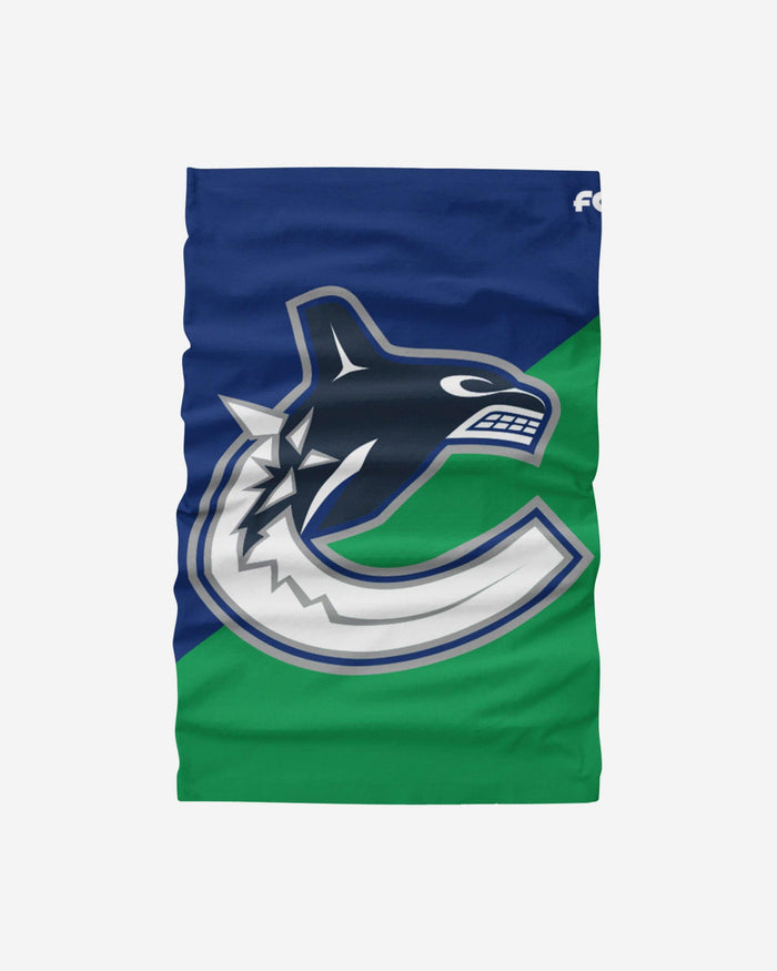 Vancouver Canucks Big Logo Gaiter Scarf FOCO - FOCO.com