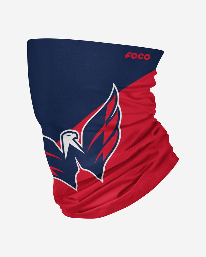 Washington Capitals Big Logo Gaiter Scarf FOCO Adult - FOCO.com