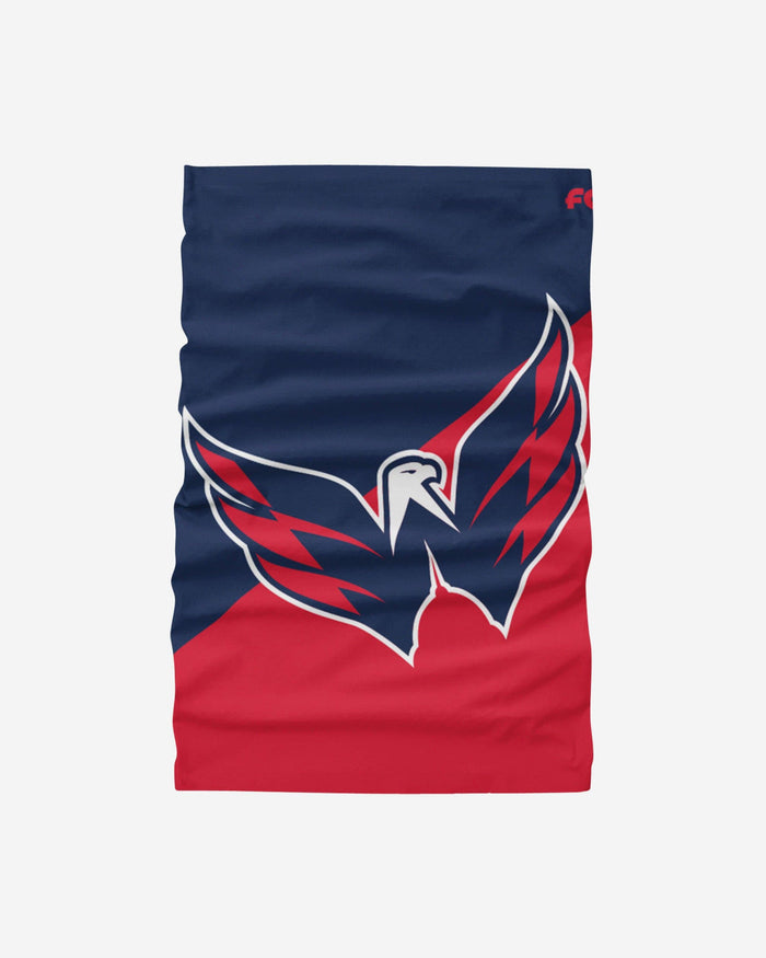 Washington Capitals Big Logo Gaiter Scarf FOCO - FOCO.com