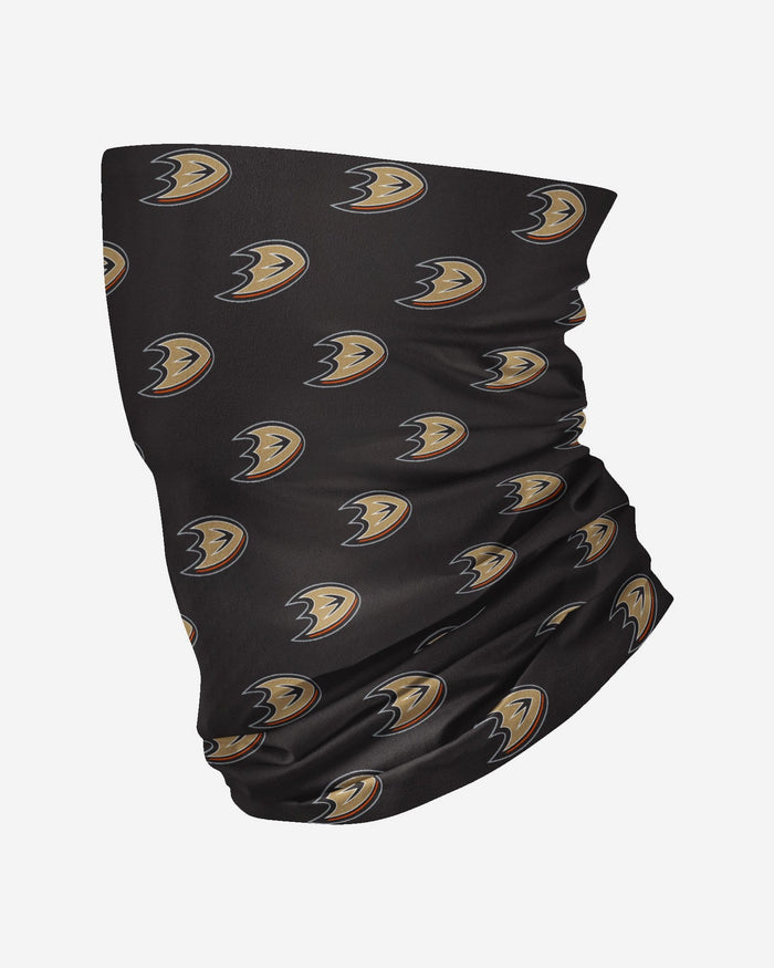 Anaheim Ducks Mini Print Logo Gaiter Scarf FOCO - FOCO.com