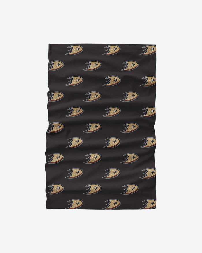 Anaheim Ducks Mini Print Logo Gaiter Scarf FOCO - FOCO.com