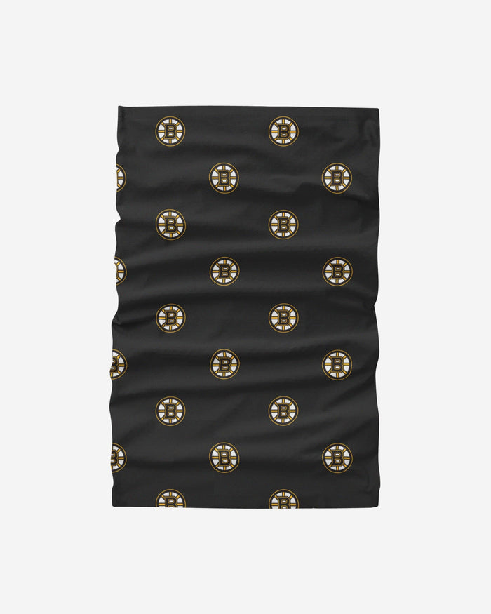 Boston Bruins Mini Print Logo Gaiter Scarf FOCO - FOCO.com