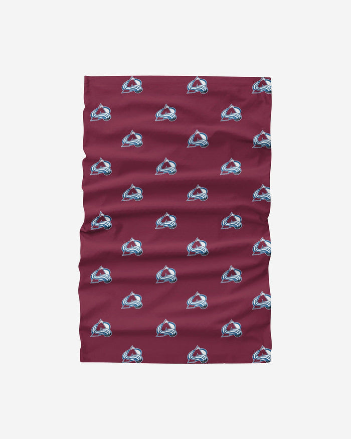 Colorado Avalanche Mini Print Logo Gaiter Scarf FOCO - FOCO.com