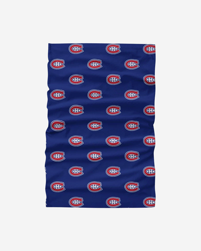 Montreal Canadiens Mini Print Logo Gaiter Scarf FOCO - FOCO.com