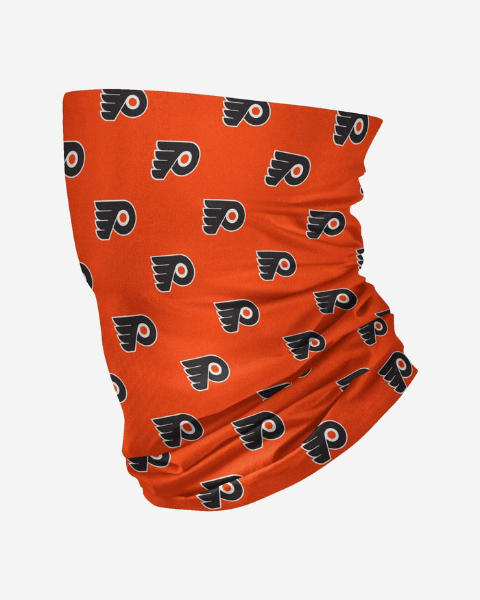 Philadelphia Flyers Mini Print Logo Gaiter Scarf FOCO - FOCO.com