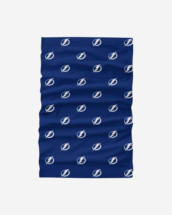 Tampa Bay Lightning Mini Print Logo Gaiter Scarf FOCO - FOCO.com