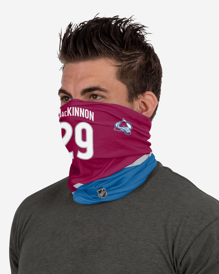 Nathan MacKinnon Colorado Avalanche Gaiter Scarf FOCO - FOCO.com