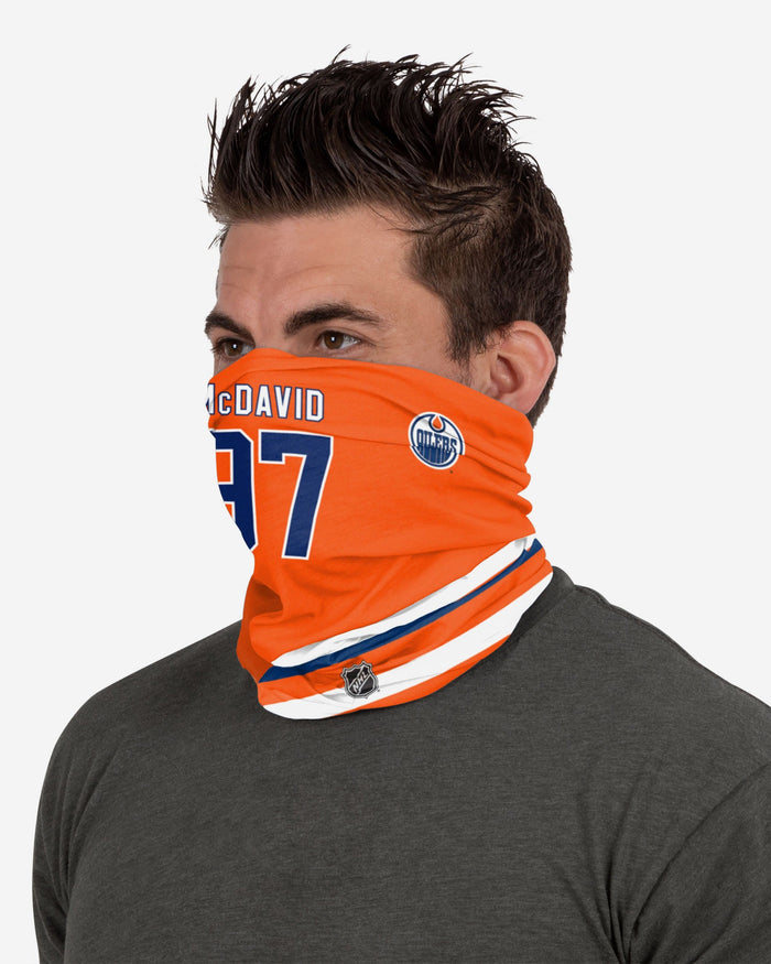 Connor McDavid Edmonton Oilers Gaiter Scarf FOCO - FOCO.com