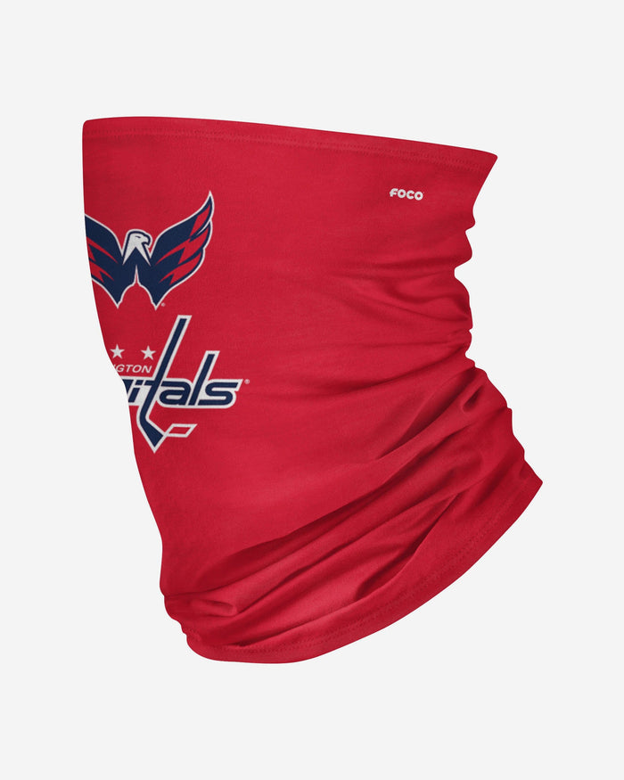 Washington Capitals Team Logo Stitched Gaiter Scarf FOCO - FOCO.com