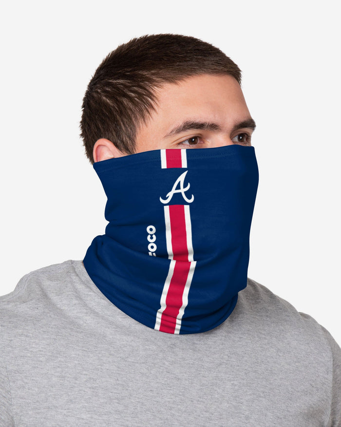 Atlanta Braves Big Logo Gameday Gaiter Scarf FOCO - FOCO.com