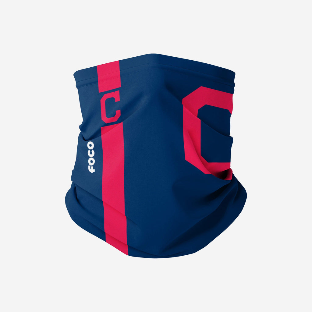 Cleveland Guardians Big Logo Gameday Gaiter Scarf FOCO - FOCO.com