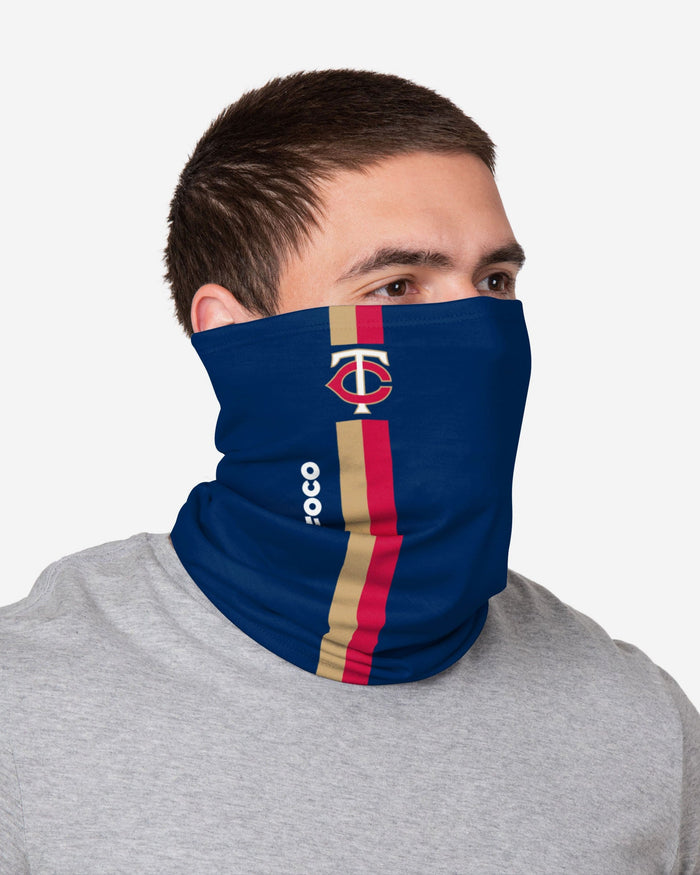 Minnesota Twins Big Logo Gameday Gaiter Scarf FOCO - FOCO.com