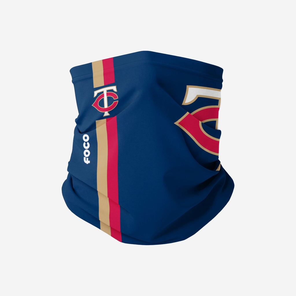 Minnesota Twins Big Logo Gameday Gaiter Scarf FOCO - FOCO.com