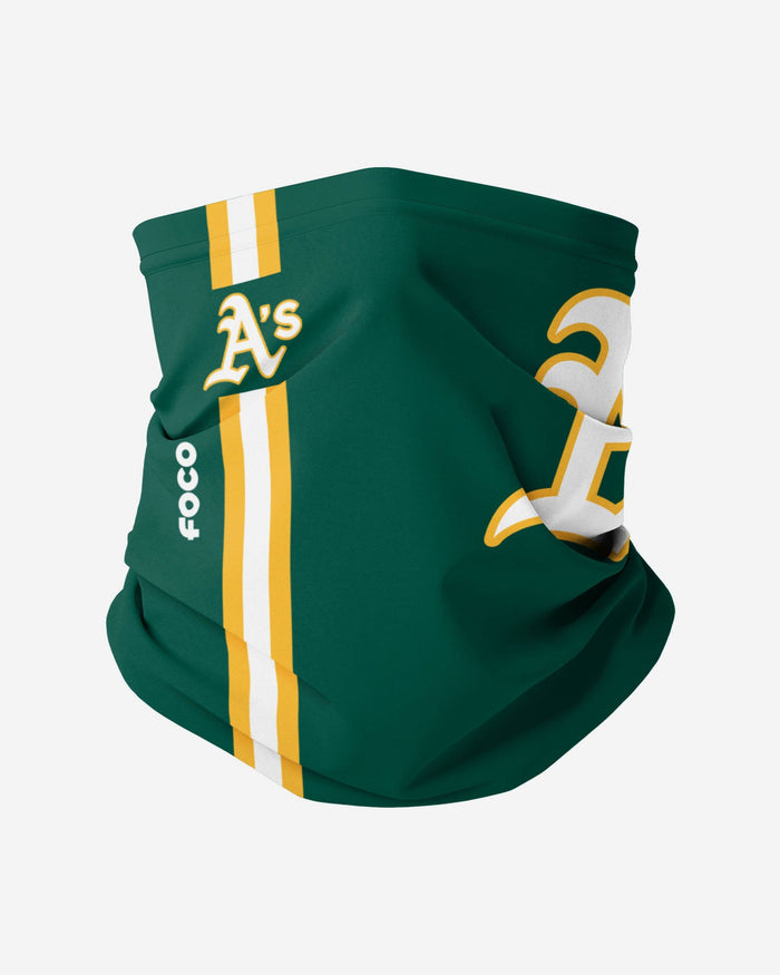 Oakland Athletics Big Logo Gameday Gaiter Scarf FOCO - FOCO.com