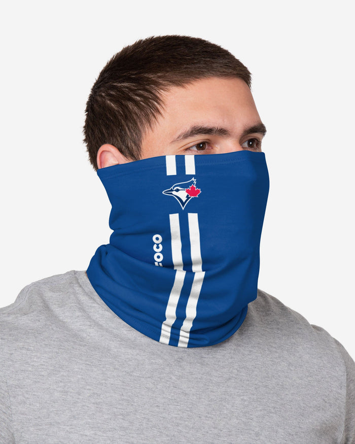 Toronto Blue Jays Big Logo Gameday Gaiter Scarf FOCO - FOCO.com