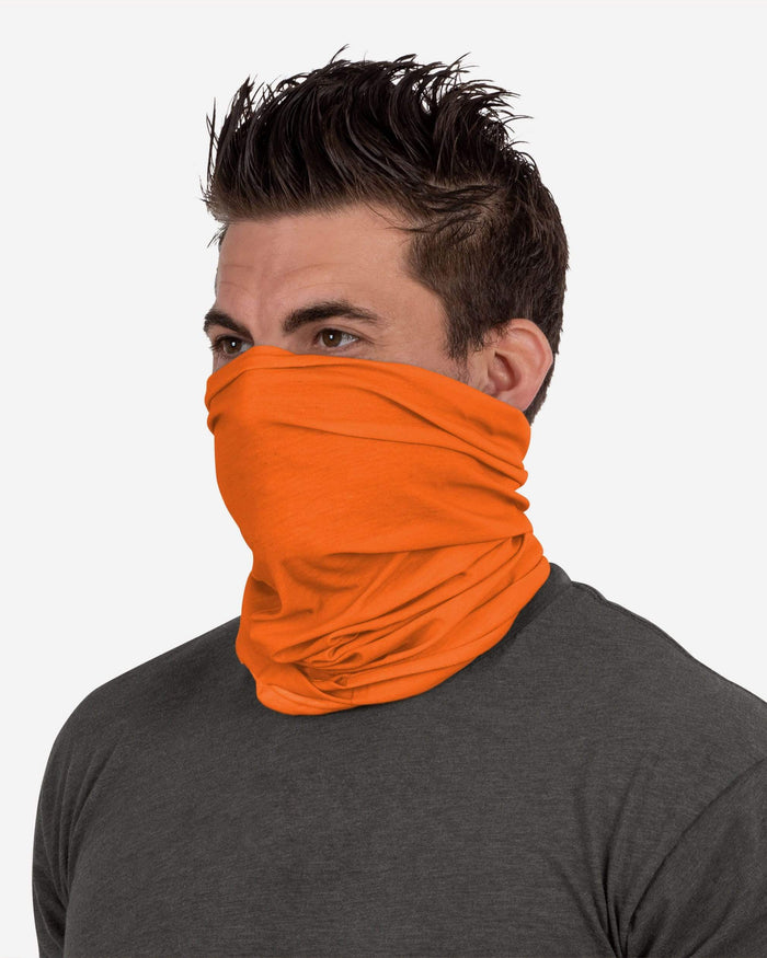 Solid Orange Gaiter Scarf FOCO - FOCO.com