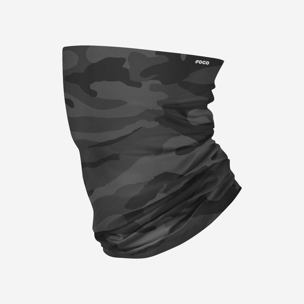 Black Camo Gaiter Scarf FOCO - FOCO.com