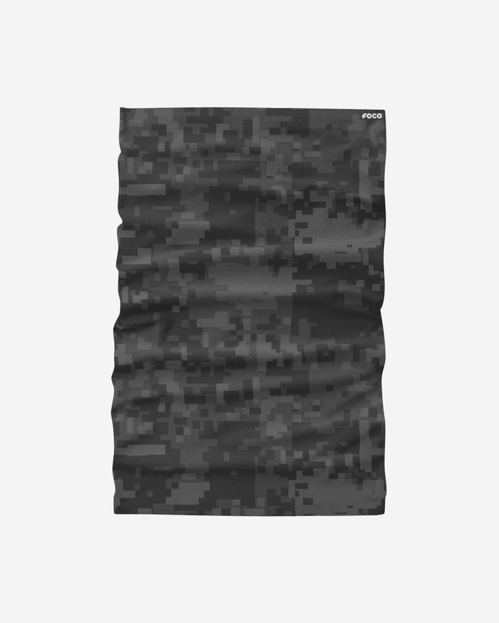 Black Digital Camo Gaiter Scarf FOCO - FOCO.com