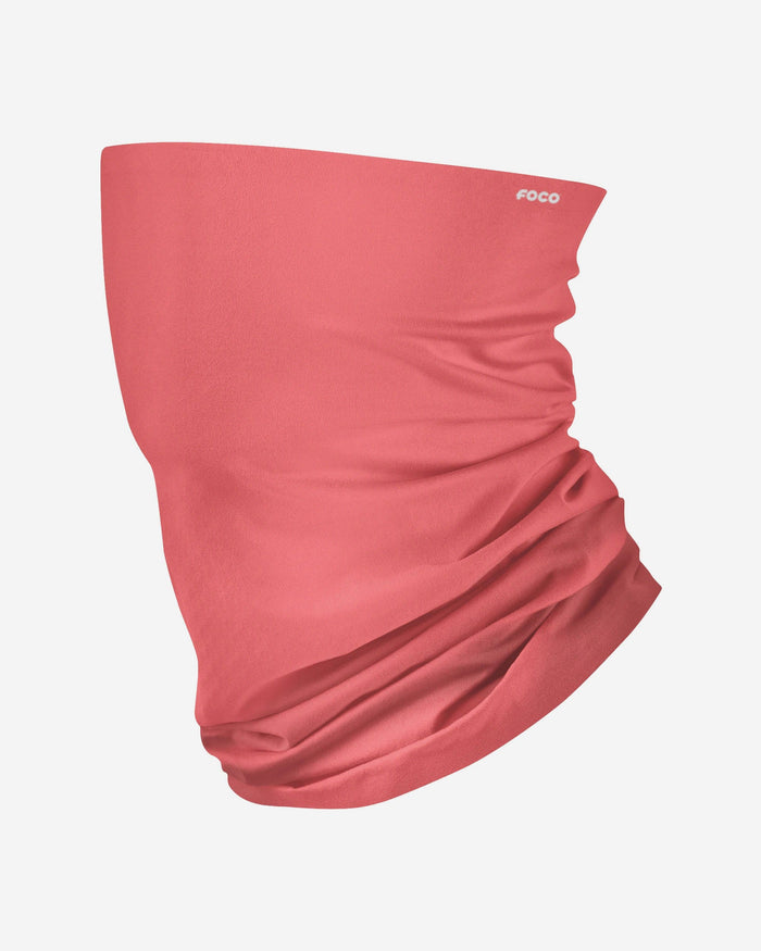 Solid Pink Gaiter Scarf FOCO - FOCO.com