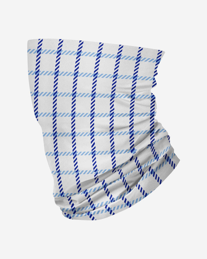 White Plaid Gaiter Scarf FOCO - FOCO.com