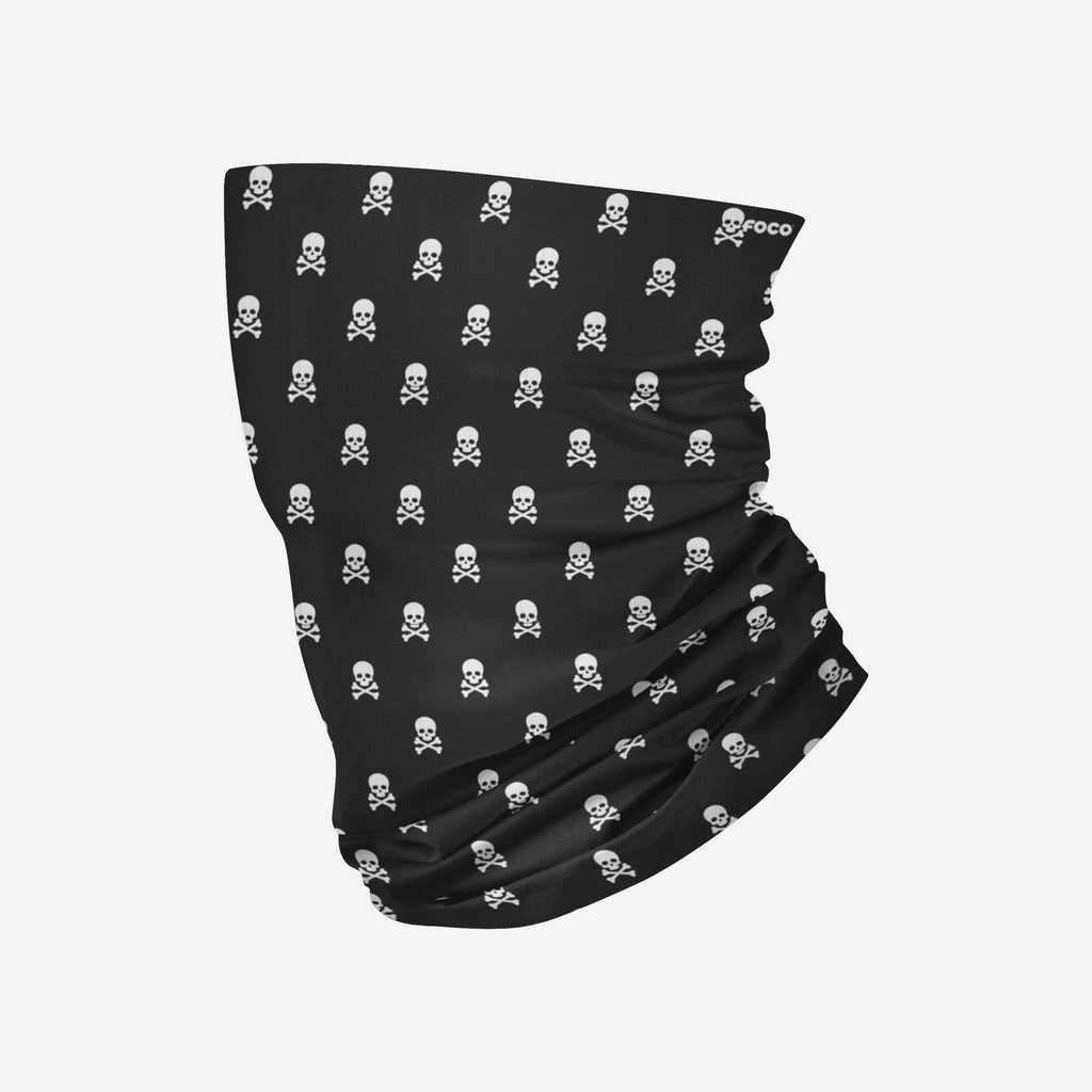 Repeat Skull Brushed Polyester Gaiter Scarf FOCO - FOCO.com