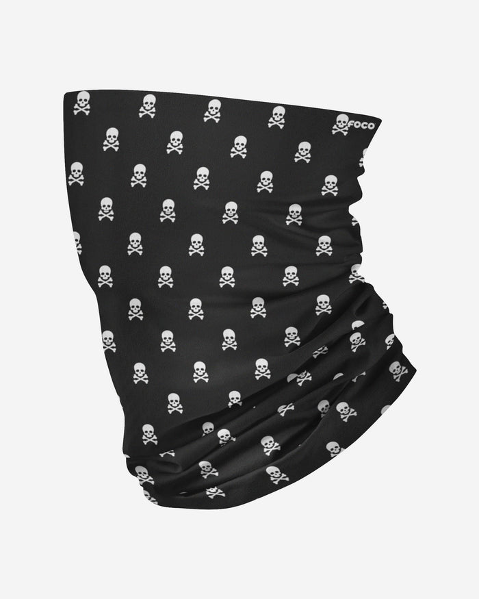 Repeat Skull Brushed Polyester Gaiter Scarf FOCO - FOCO.com