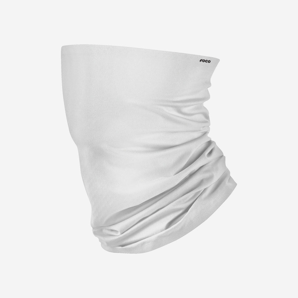 Solid White Gaiter Scarf FOCO - FOCO.com