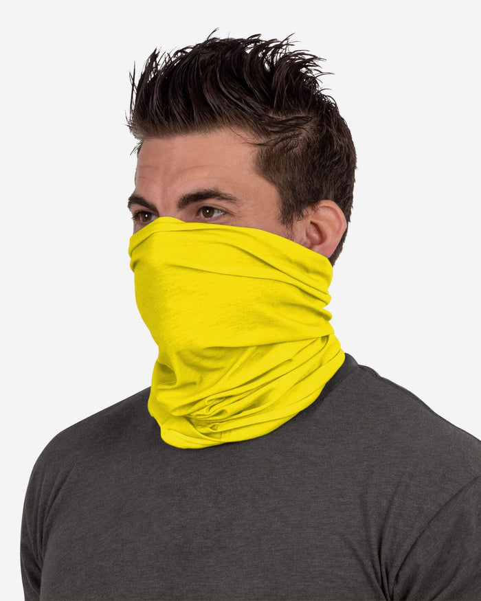 Solid Yellow Gaiter Scarf FOCO - FOCO.com