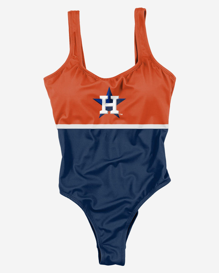 Houston Astros Womens Beach Day One Piece Bathing Suit FOCO - FOCO.com