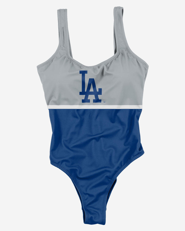 Los Angeles Dodgers Womens Beach Day One Piece Bathing Suit FOCO - FOCO.com