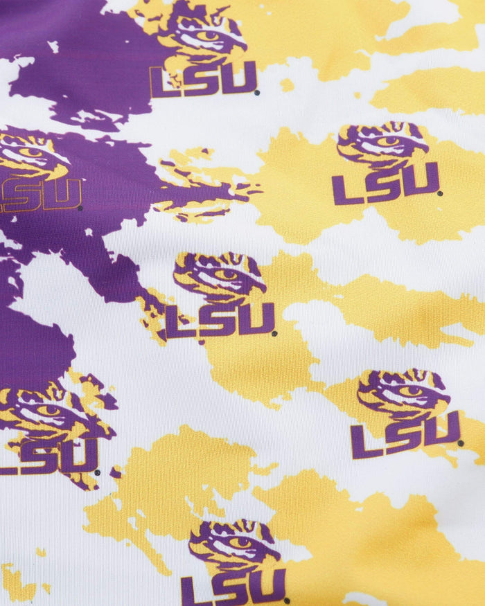 LSU Tigers Womens Paint Splash Bikini Bottom FOCO - FOCO.com