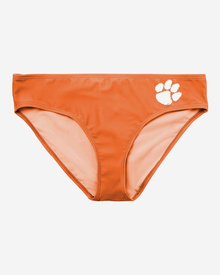 Clemson Tigers Womens Mini Logo Bikini Bottom FOCO - FOCO.com