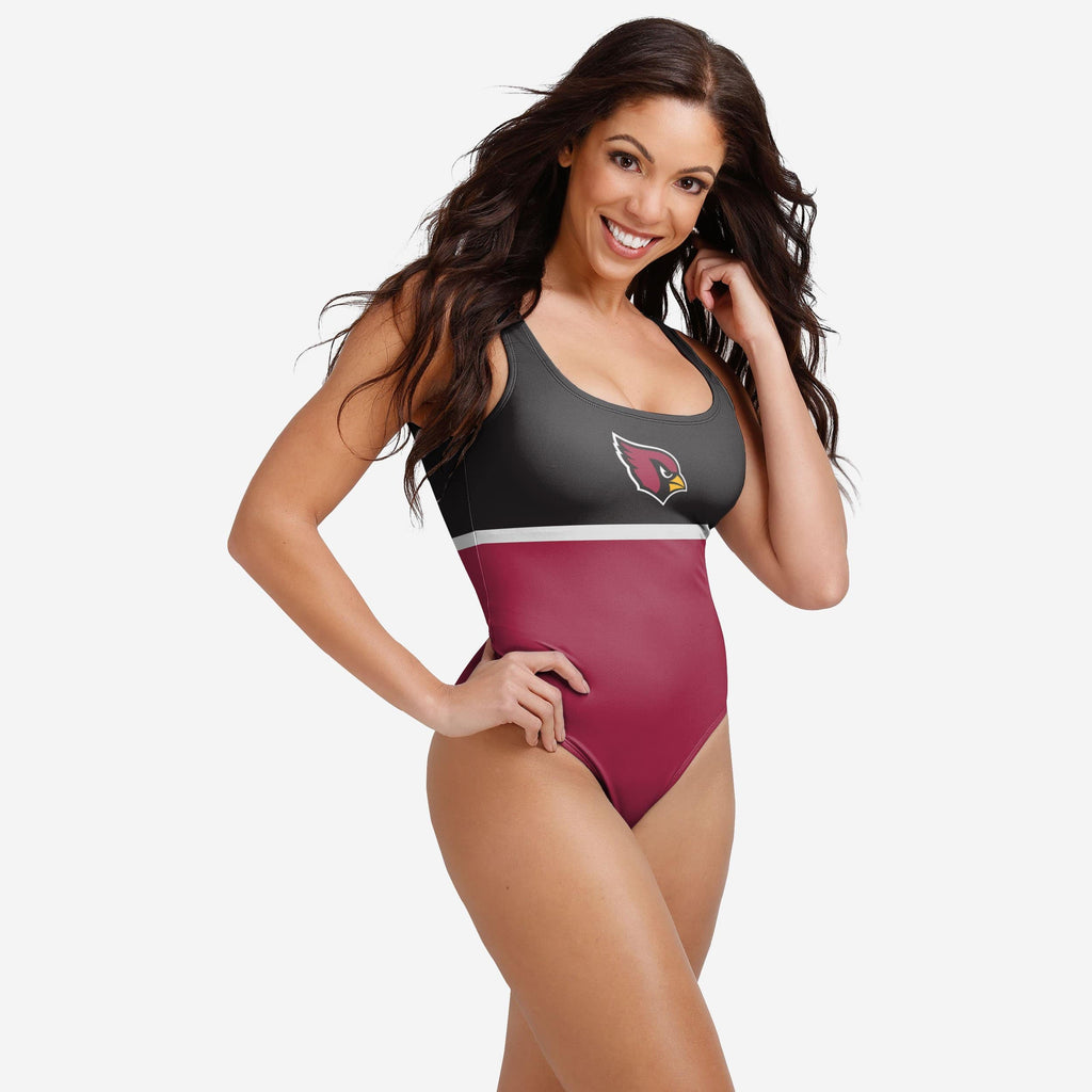 Arizona Cardinals Womens Beach Day One Piece Bathing Suit FOCO S - FOCO.com