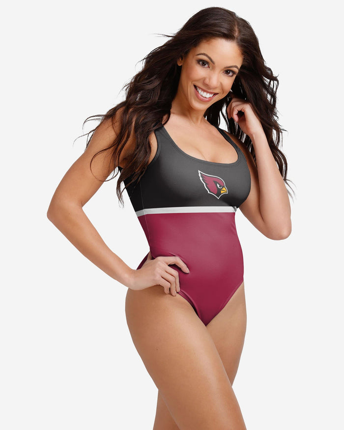 Arizona Cardinals Womens Beach Day One Piece Bathing Suit FOCO S - FOCO.com