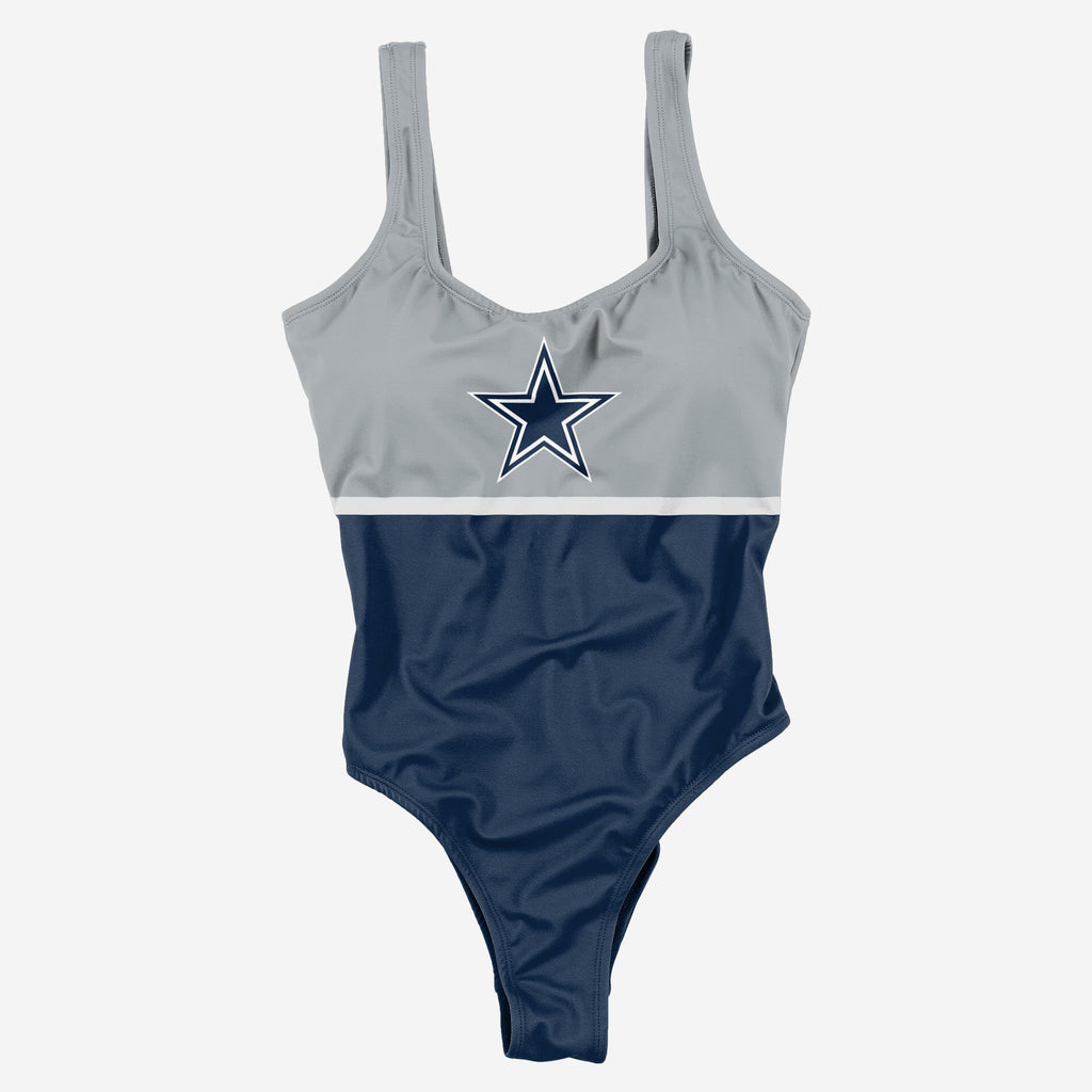 Dallas Cowboys Womens Beach Day One Piece Bathing Suit FOCO