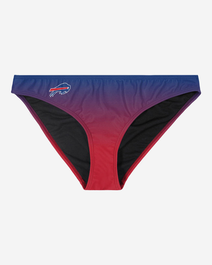 Buffalo Bills Womens Gradient Big Logo Bikini Bottom FOCO - FOCO.com