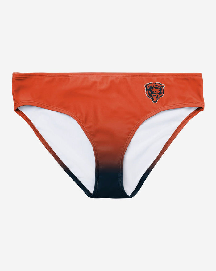 Chicago Bears Womens Gametime Gradient Bikini Bottom FOCO - FOCO.com