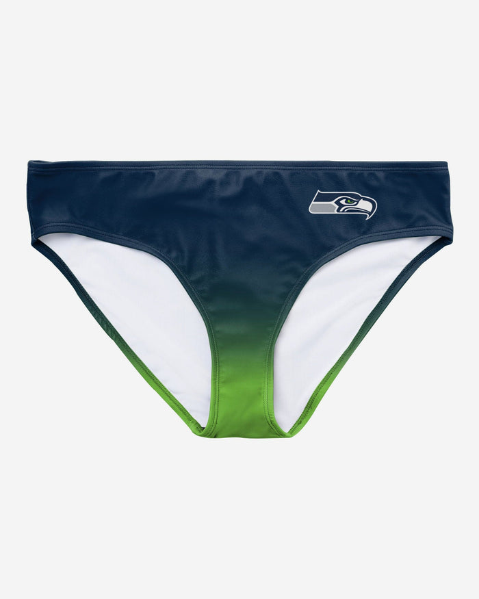 Seattle Seahawks Womens Gametime Gradient Bikini Bottom FOCO - FOCO.com