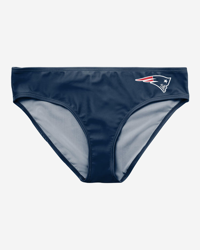 New England Patriots Womens Mini Logo Bikini Bottom FOCO - FOCO.com