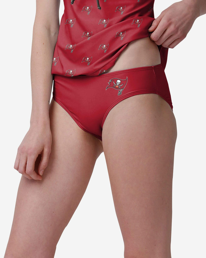 Tampa Bay Buccaneers Womens Mini Logo Bikini Bottom FOCO S - FOCO.com