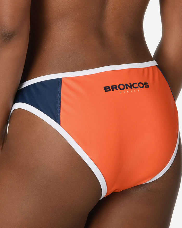 Denver Broncos Team Logo Bikini Bottom FOCO - FOCO.com