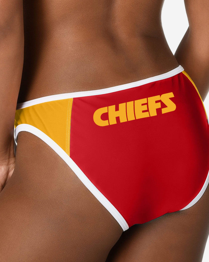 Kansas City Chiefs Team Logo Bikini Bottom FOCO - FOCO.com