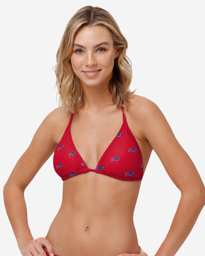 Buffalo Bills Womens Mini Print Bikini Top FOCO S - FOCO.com