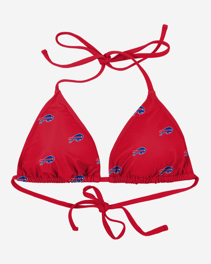 Buffalo Bills Womens Mini Print Bikini Top FOCO - FOCO.com