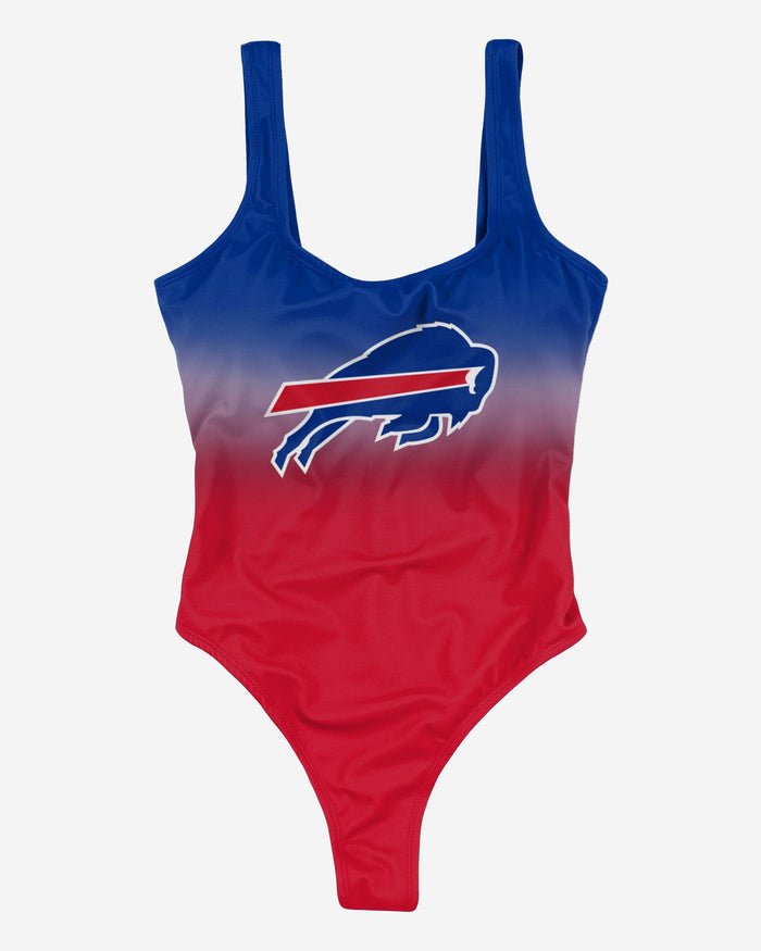 Buffalo Bills Womens Gametime Gradient One Piece Bathing Suit FOCO - FOCO.com