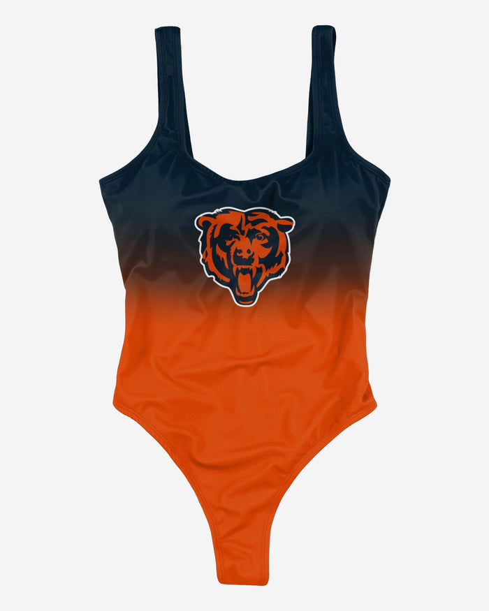 Chicago Bears Womens Gametime Gradient One Piece Bathing Suit FOCO - FOCO.com