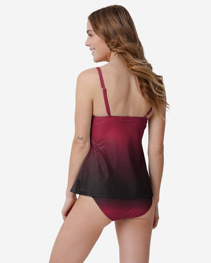 Arizona Cardinals Womens Gametime Gradient Tankini FOCO - FOCO.com